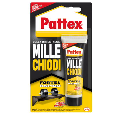 Colla Millechiodi forte e rapido - 100 gr - Pattex - 1947976 - 8004630886524 - DMwebShop