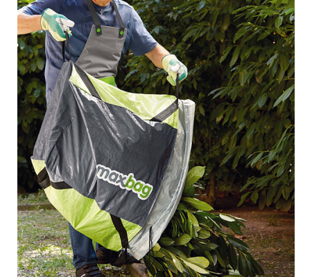 Sacco Maxbag - per la raccolta del verde - 180 lt - 48 x 48 x 60 cm - LDPE - Verdemax - 6816