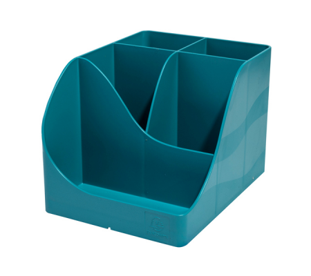 Portapenne Pen Wave Skandi - 15,5 x 11,9 x 10,9 cm - blu pacifico - Exacompta - 69534D - 9002493695344 - DMwebShop