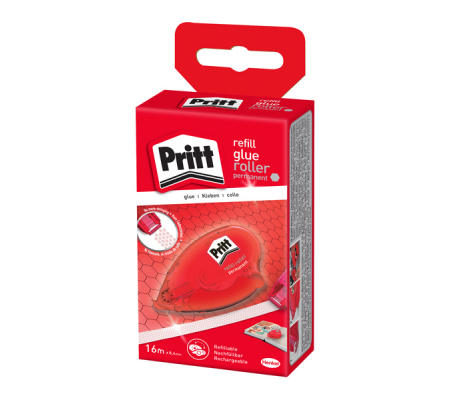 Colla a nastro Roller System - permanente - 8,4 mm x 16 mt - ricaricabile - Pritt - 2120444 - 1