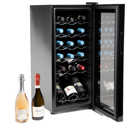 Cantinetta Vermentino 18C - per 18 bottiglie - 34,5 x 45 x 77 cm - nero - Hom-io - 118700237 - 8006012369748 - 96614_2 - DMwebShop