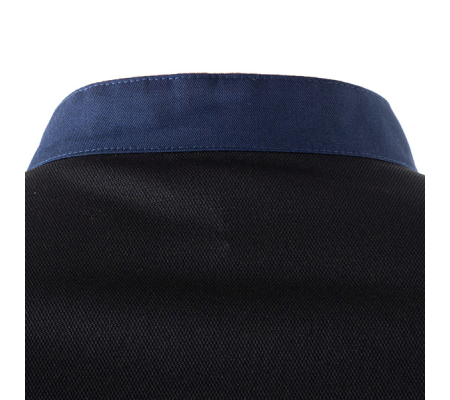 Giacca da cuoco Thiago - a manica corta - taglia L - blu - Giblor's - Q8GX0103-Z48-L - 8058045581604 - 96669_2 - DMwebShop