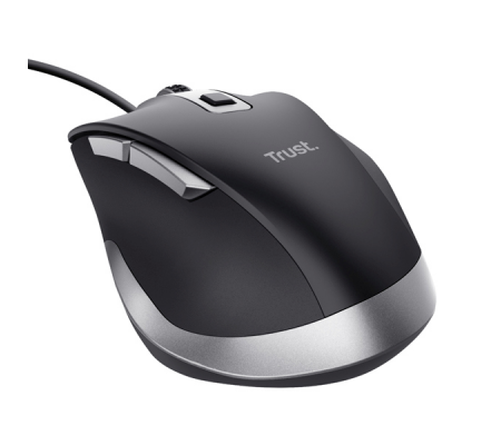 Mouse Fyda - a filo - nero - Trust - 24728 - 8713439247282 - 98144_3 - DMwebShop