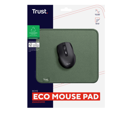 Tappetino Boye - per mouse - verde - Trust - 24745 - 8713439247459 - 98477_1 - DMwebShop