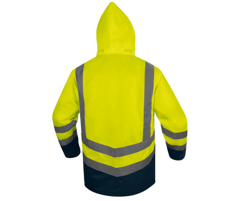 Parka 5 in 1 Optimum 3 alta visibilita' - taglia L - giallo fluo - Deltaplus - OPTI3JMGT - 3295249276652 - 98508_2 - DMwebShop