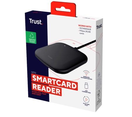 Lettore di smart card contactless - Trust - 24736 - 8713439247367 - 98554_4 - DMwebShop