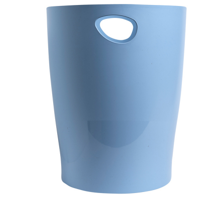 Cestino gettacarte Ecobin Bee Blue - 15 lt - azzurro - Exacompta - 45309D - 98618_1 - DMwebShop