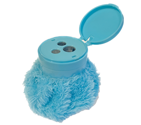 Temperamatite Tenks Peluche - 3 fori - colori assortiti - conf. 36 pezzi - Arda - TEKESP4 - 8003438030733 - 98646_1 - DMwebShop