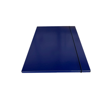 Cartella con elastico tondo - dorso 1 cm - blu - Starline - CP01ELBL-STL5300 - 8025133127907 - DMwebShop