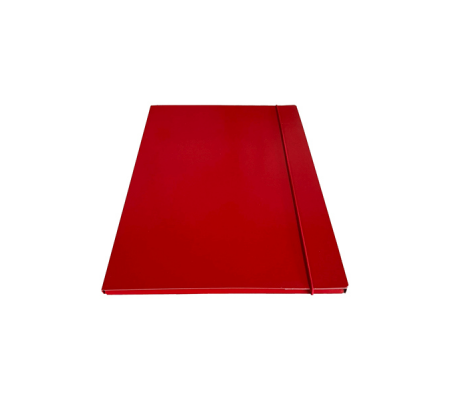 Cartella con elastico tondo - dorso 1 cm - rosso - Starline - CP01ELRO-STL5301 - 8025133127938 - DMwebShop