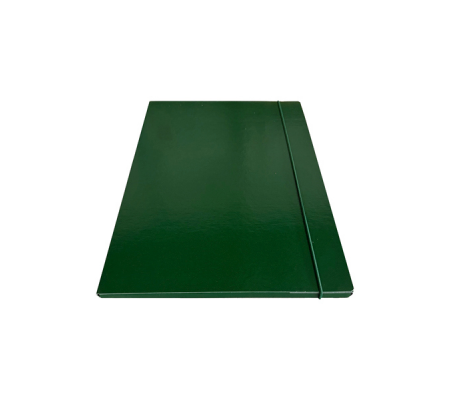 Cartella con elastico tondo - dorso 1 cm - verde - Starline - CP01ELVE-STL5302 - 8025133127969 - DMwebShop