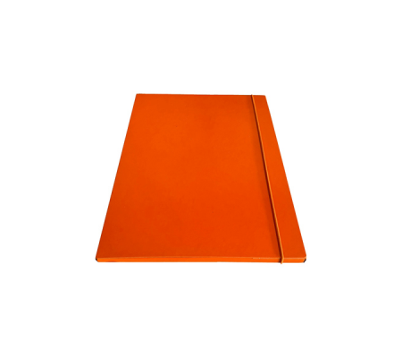 Cartella con elastico tondo - dorso 1 cm - arancio - Starline - CP01ELAR-STL5304 - 8025133128027 - DMwebShop