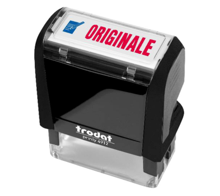 Timbro Printy 4912 Office Eco - autoinchiostrante - ORIGINALE - 47 x 18 mm - nero - Trodat - 203118 - 9008056432678 - DMwebShop