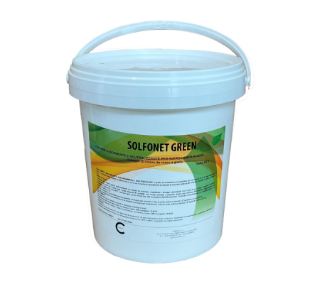 Polvere assorbente - Solfonet Green - per sversamento acido solforico - 5 kg - Carvel - DUS351G - DMwebShop