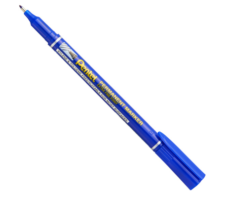 Marcatore permanente NF 450 - punta extra-fine - blu - Pentel - Amiko - NF450-C - 884851042828 - DMwebShop