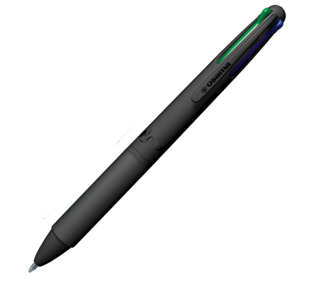 Penna a sfera 4 Multi Urban - punta 1 mm - 4 colori - all black - Osama - OW 84018782 - 8059484005720 - DMwebShop