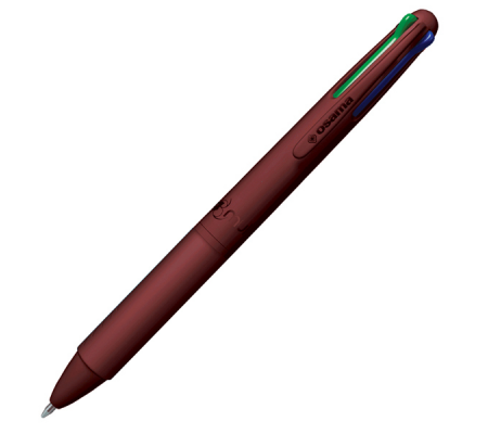 Penna a sfera 4 Multi Urban - punta 1 mm - 4 colori - rustic red - Osama - OW 84018720 - 8059484018720 - DMwebShop