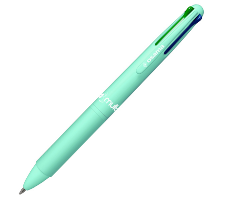 Penna a sfera 4 Multi Pastel - punta 1 mm - 4 colori - dinner mint - Osama - OW 84017808 - 8059484017808 - DMwebShop