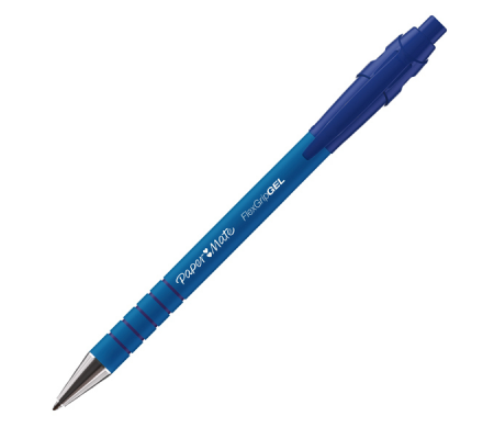 Penna a sfera Flexgrip Gel - punta 0,7 mm - blu - conf. 12 pezzi - Papermate - 2108213 - 3026981174018 - DMwebShop