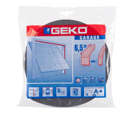 Guarnizione adesiva per isolamento garage - 17 mm x 6,5 mt - resina - antracite - Geko - 1100/51 - 8014846176500 - DMwebShop