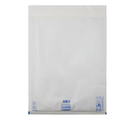 Busta imbottita Sacboll formato J - 32 x 50 cm - carta - bianco - conf. 10 pezzi - Blasetti - 0888 - 8007758008885 - DMwebShop