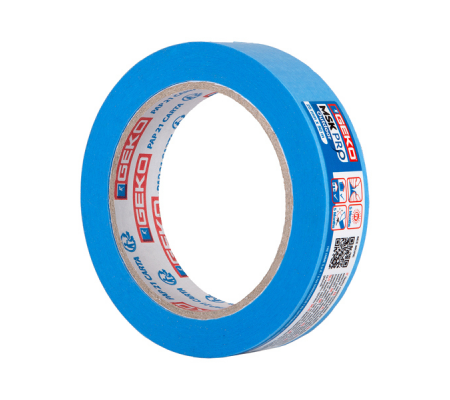 Nastro mascheratura Pro Outdoor - per esterni - 2,5 cm x 50 mt - carta washi - blu - conf. 6 pezzi - Geko - 21000/844 - 8014846535956 - DMwebShop