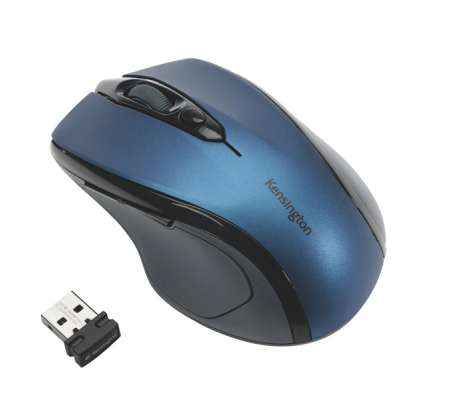 Mouse wireless Pro Fit - di medie dimensioni - blu zaffiro - Kensington - K72421WW - 085896724216 - DMwebShop