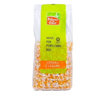 Mais per pop corn - 500 gr - La finestra sul cielo - 828268 - 18017977003421 - DMwebShop