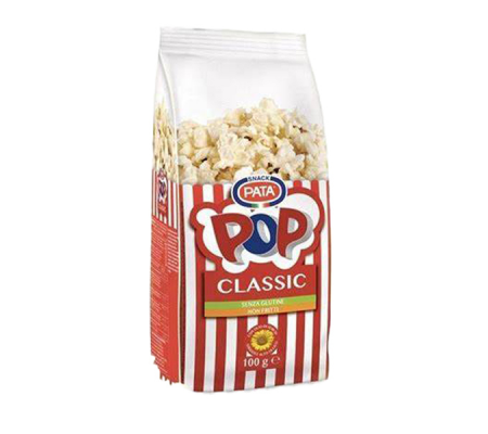 Iper pop corn classico - 100 gr - Pata - PTIP - 8002183016788 - DMwebShop