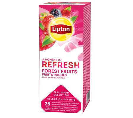 Te' nero Frutti di bosco - Feel Good Selection - in filtro - conf. 25 pezzi - Lipton - 68384216 - 8720608021338 - DMwebShop