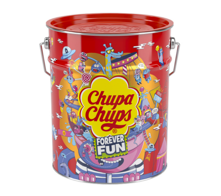 Chupa Chups - cofanetto latta -150 pezzi - 9300500 - 0108003440038543 - DMwebShop