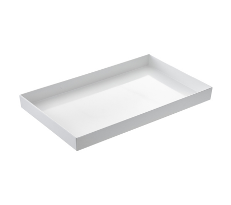 Vassoio Venezia - 53 x 16,2 x 6 cm - melamina - bianco - Leone - T8451 - 8024112017376 - DMwebShop