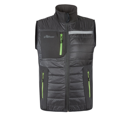 Gilet Wall - taglia XL - PE - grigio-verde - U-power - FU278RL-XL - 8033546521526 - DMwebShop