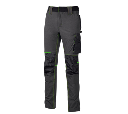 Pantalone da lavoro Atom - taglia L - grigio-verde - U-power - PE145RL-L - 8033546444979 - DMwebShop