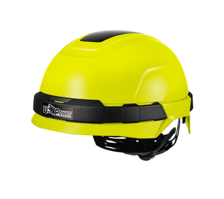 Casco protettivo Antares - regolabile - giallo fluo - U-power - HS001YF - 8033546538494 - DMwebShop