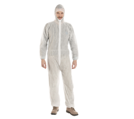 Tuta monouso Coverall 40 - taglia M - PLP - bianco - Worker - GA304.11.01-M - 8057714900982 - DMwebShop