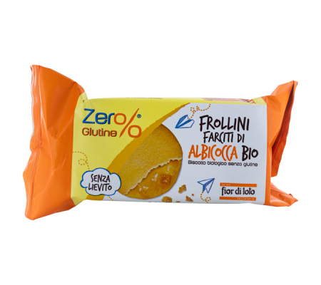 Frollini - farciti di albicocca - monoporzione da 70 gr - Zer%glutine - 38885 - 8016323007246 - DMwebShop