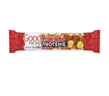 Barretta proteica Good For You - di frutta secca - albicocca - 36 gr - Fruit-tella - 9376200 - 01080034400381301524 - DMwebShop