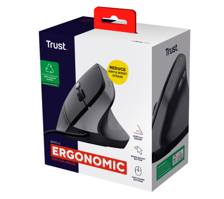 Mouse ergonomico Bayo II - Trust - 25144