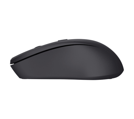 Mouse ottico silenzioso wireless Mydo - nero - Trust - 25084