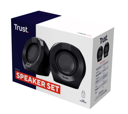 Set di altoparlanti 2.0 Polo - Trust - 25164