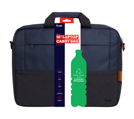 Borsa da trasporto per laptop Lisboa - 16' - blu - Trust - 24980