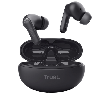 Cuffie bluetooth wireless YAVI - nero - Trust - 25296