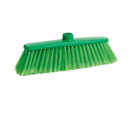 Scopa Alma - per interni - verde - 33 x 7,5 x 11,5 cm - PPL-PVC - Perfetto - 27103 - 8052474271037 - DMwebShop