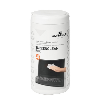 Salvietta pulisci schermo Screenclean - conf. 100 pezzi - Durable - 5736-02