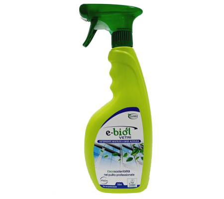 Detergente vetri e multiuso Ebiol - trigger 750 ml - Livrex - LX0250 - 8053736061335 - DMwebShop