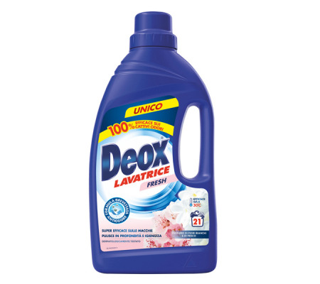 Detersivo lavatrice Fresh - 1050 ml - Deox - M92577 - 8003650015662 - DMwebShop