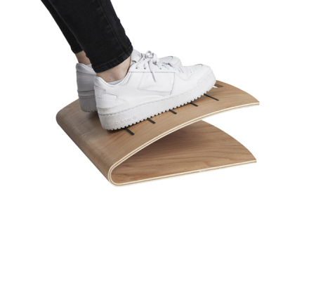 Poggiapiedi ergonomico Ergofeet- legno - Alba - MHFEET