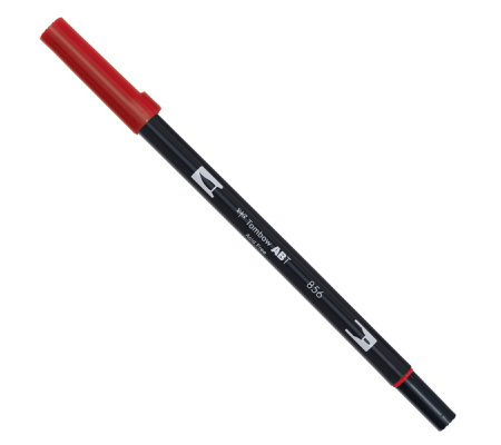 Pennarello Dual Brush 856 - chinese red - Tombow - PABT-856