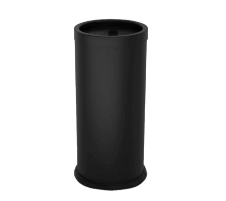 Posacenere autoestinguente coperto da terra - Ø 31 cm - H 72 cm - nero - Stilcasa - 540/N - 8033630000777 - DMwebShop